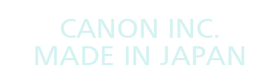 Canon Inc. Made in Japan